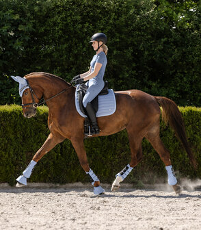 Waldhausen zadeldek Rimini pastel blauw