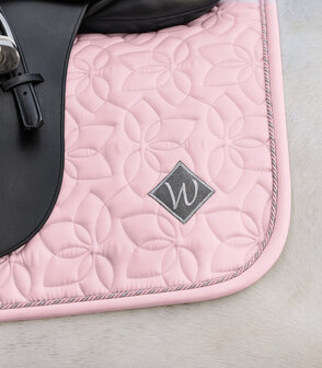 Waldhausen zadeldek Marseille powder roze