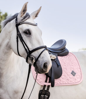 Waldhausen zadeldek Marseille powder roze