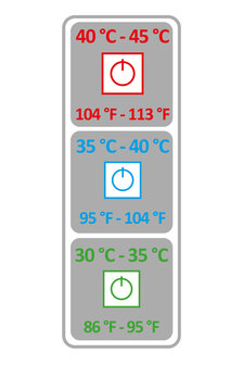 HKM verwarmde sokken Keep Warm grijs/zwart