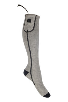 HKM verwarmde sokken Keep Warm grijs/zwart