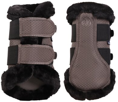 Harry&#039;s Horse beenbeschermers Flextrainer Hexagon asfalt