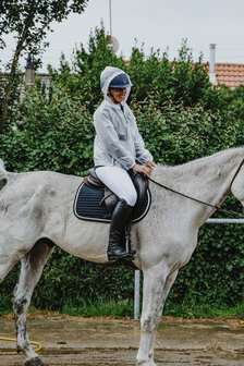 EquiTheme regenjas Saigon transparant
