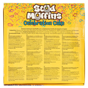 Stud Muffins celebration cake 600 gram