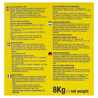 Likit paddock liksteen 8kg
