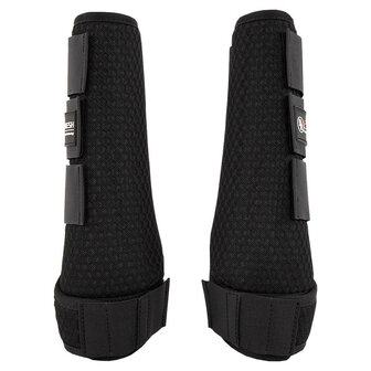 BR beenbeschermers Pro Mesh Flex zwart