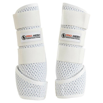 BR beenbeschermers Pro Mesh Flex wit