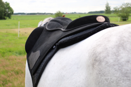 Edix barebackpad Amazone zwart