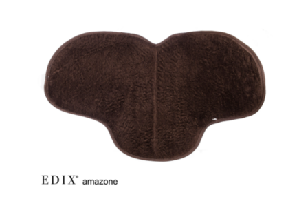Edix barebackpad Amazone zwart
