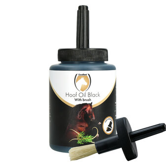 Excellent hoefolie met kwast 500ml zwart