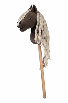 HKM Hobby Horse Professional Slim Line donkerbruin