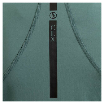BR CLX long-sleeve zip-up trainingsshirt sea spine