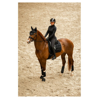 BR CLX long-sleeve zip-up trainingsshirt meteoriet