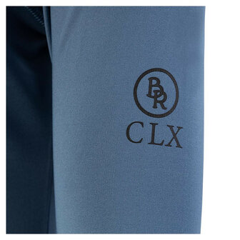 BR CLX long-sleeve zip-up trainingsshirt moonlight blue