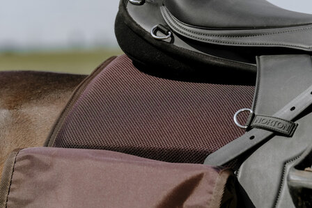 Randol&#039;s zadeldek Mesh Treck bruin