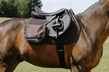 Randol&#039;s zadeldek Mesh Treck bruin