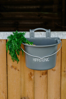 HippoTonic voerbak haken en handvat 14 liter