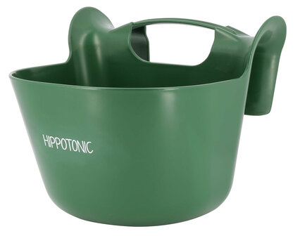 HippoTonic draagbare voerbak 13,5 liter groen