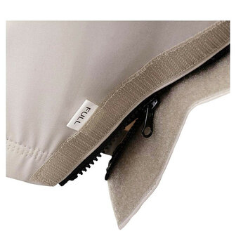 BR vliegenmasker met rits Lycra dove