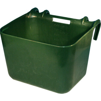 Vplast voerbak met ophangbeugel 30 liter KS