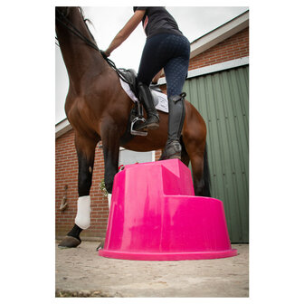 Excellent opstaphulp 3 treden roze