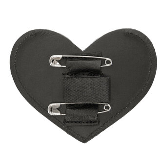 QHP startnummers Heart zilver