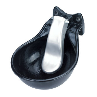 Excellent drinkbak metaal met lepel