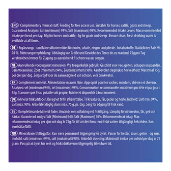 Likit zoutliksteen ICE Himalaya Rock 1 kg