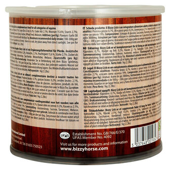 Bizzy lick knoflook 1kg