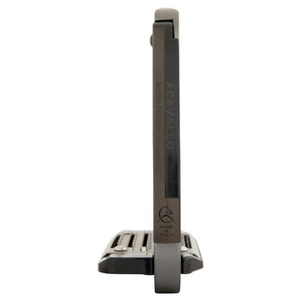 Acavallo beugels Arena Alupro titanium/zwart