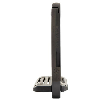 Acavallo beugels Arena Alupro junior charcoal/zwart