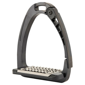 Acavallo beugels Arena Alupro junior charcoal/zwart