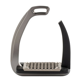 Acavallo stijgbeugels REL-X Easy titanium/zwart
