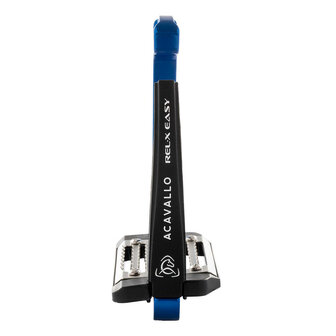 Acavallo stijgbeugels REL-X Easy blauw/zwart