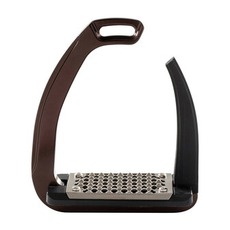 Acavallo stijgbeugels REL-X Easy bruin/zwart