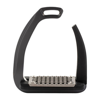 Acavallo stijgbeugels REL-X Easy charcoal/zwart