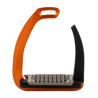 Acavallo stijgbeugels REL-X Easy oranje/zwart