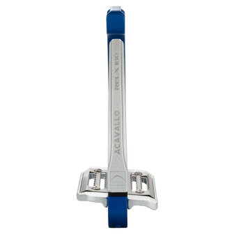 Acavallo stijgbeugels REL-X 180 blauw/alu