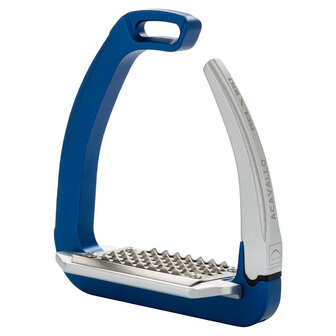 Acavallo stijgbeugels REL-X 180 blauw/alu