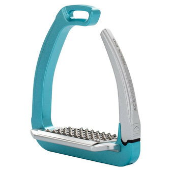 Acavallo stijgbeugels REL-X 180 sky blue/alu