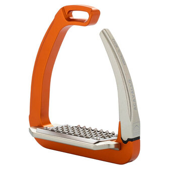 Acavallo stijgbeugels REL-X 180 oranje/nikkel