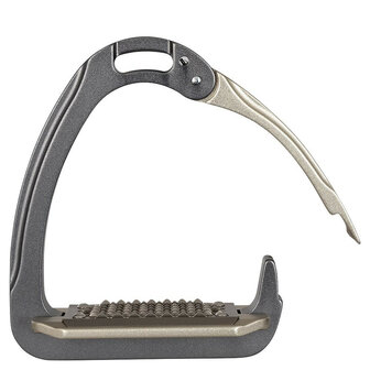 Acavallo stijgbeugels Arena AluPlus 2.0 titanium/nikkel