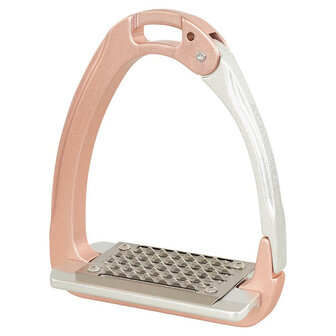 Acavallo stijgbeugels Arena AluPlus 2.0 antiek roze/alu