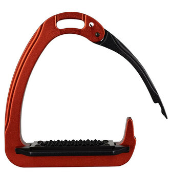 Acavallo stijgbeugels Arena AluPlus 2.0 crimson/zwart