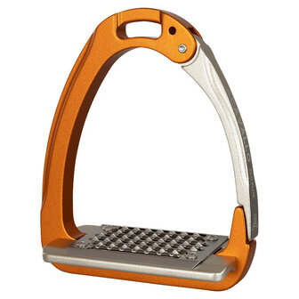 Acavallo stijgbeugels Arena AluPlus 2.0 oranje/nikkel