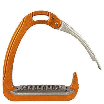 Acavallo stijgbeugels Arena AluPlus 2.0 oranje/nikkel