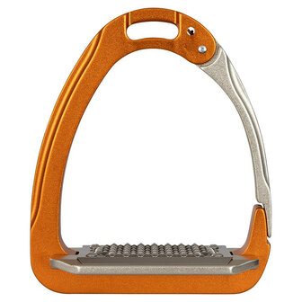 Acavallo stijgbeugels Arena AluPlus 2.0 oranje/nikkel