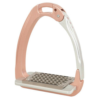 Acavallo stijgbeugels Arena AluPlus 2.0 Special Edition antiek roze/alu