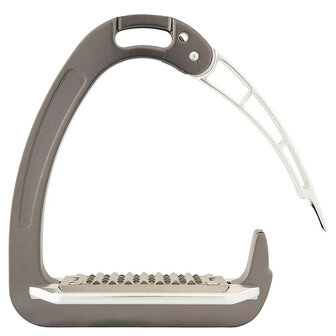 Acavallo beugels Arena AluPLUS titanium/zilver