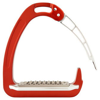 Acavallo beugels Arena AluPLUS rood/zilver